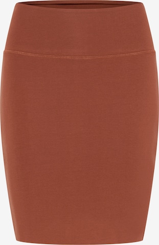 Kaffe Sukně 'KAPenny' – hnědá: přední strana