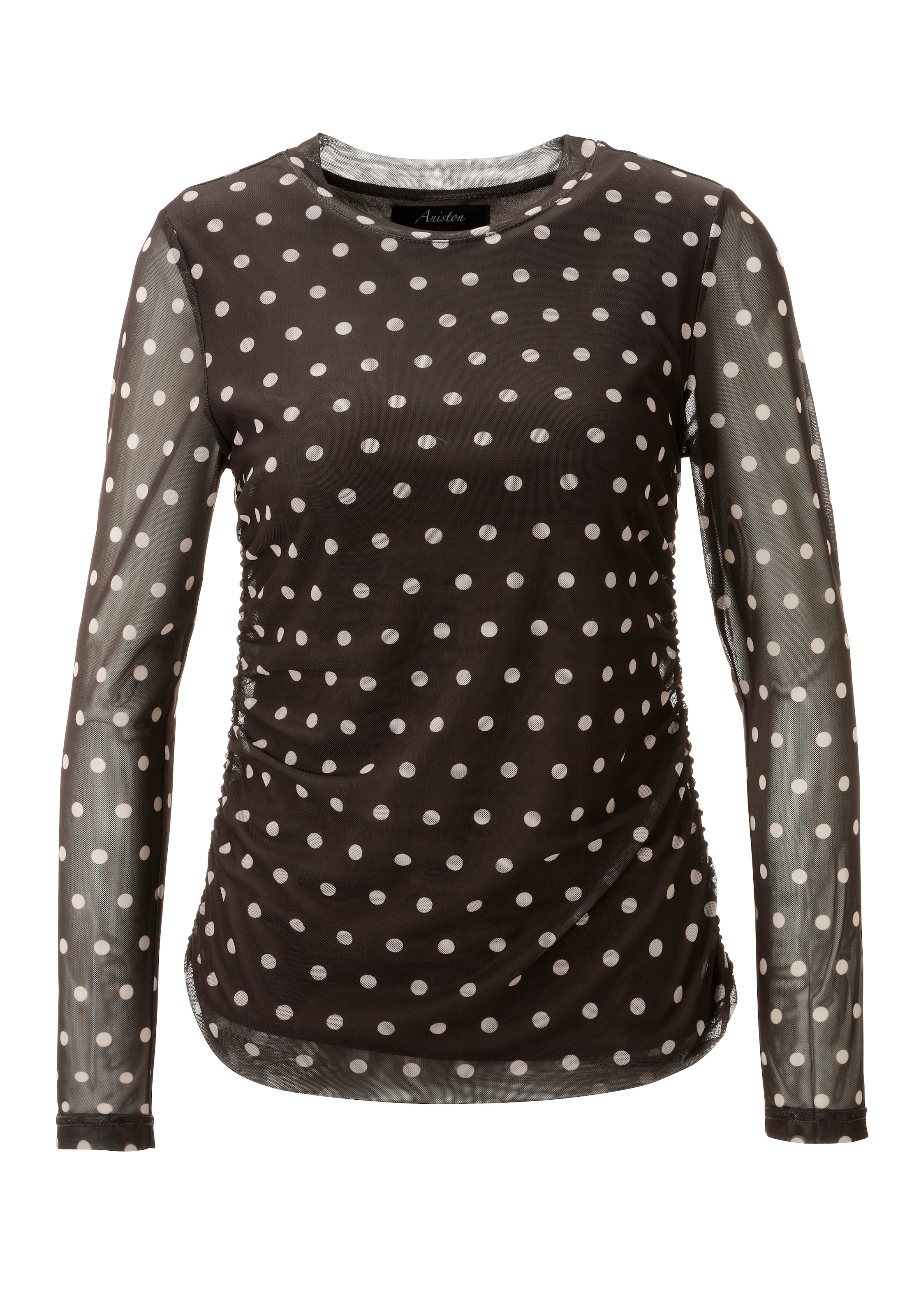 Aniston CASUAL Shirt in Brown: front