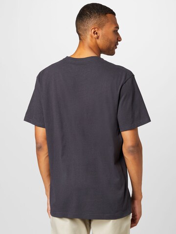 Cleptomanicx T-Shirt 'Ligull Boxy 2' in Blau