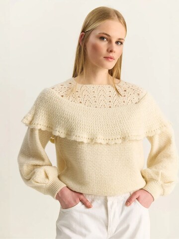 Pull-over Bianco Lucci en mélange de couleurs
