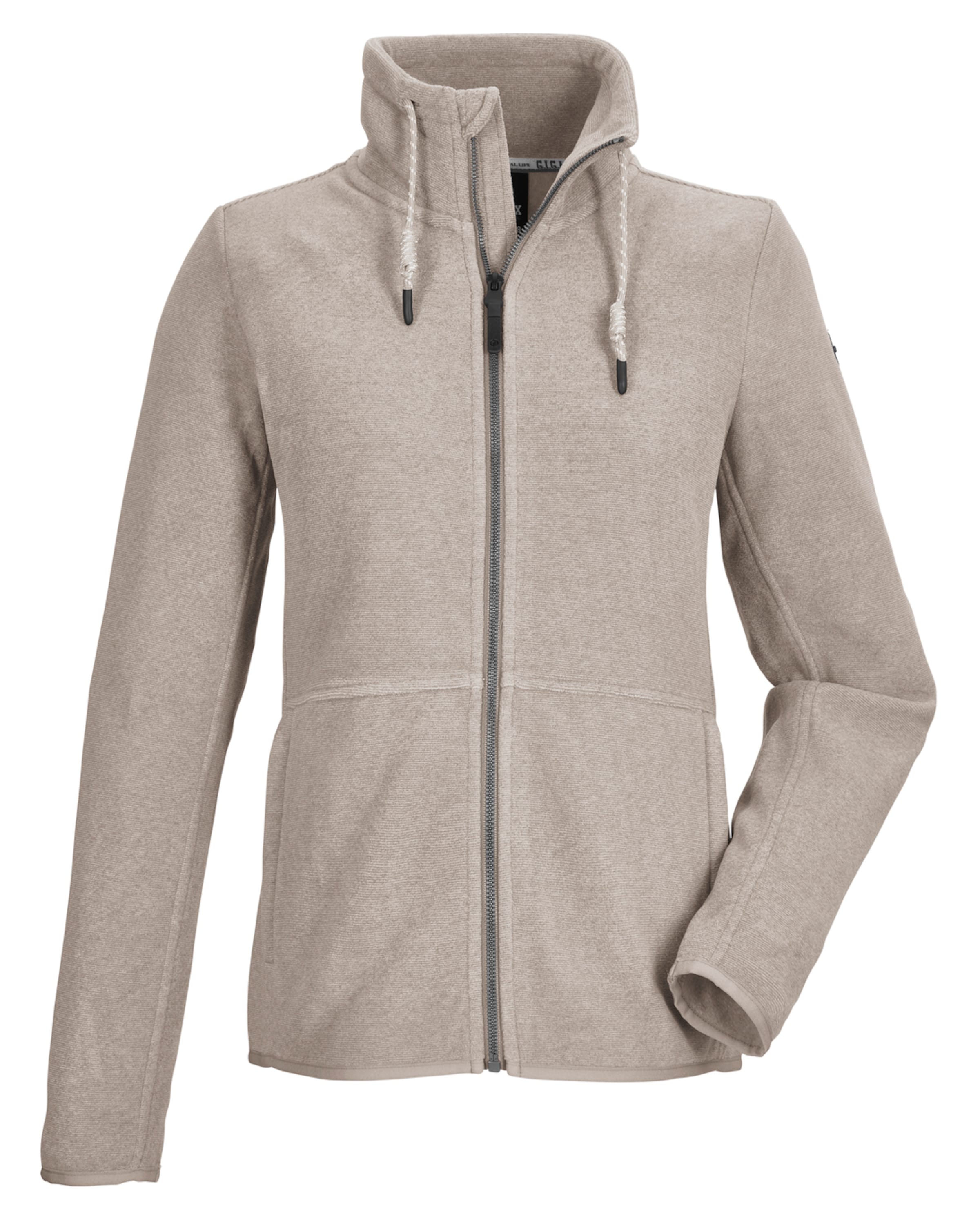 G.I.G.A. DX by killtec Fleecejacke in Beige: Vorderseite