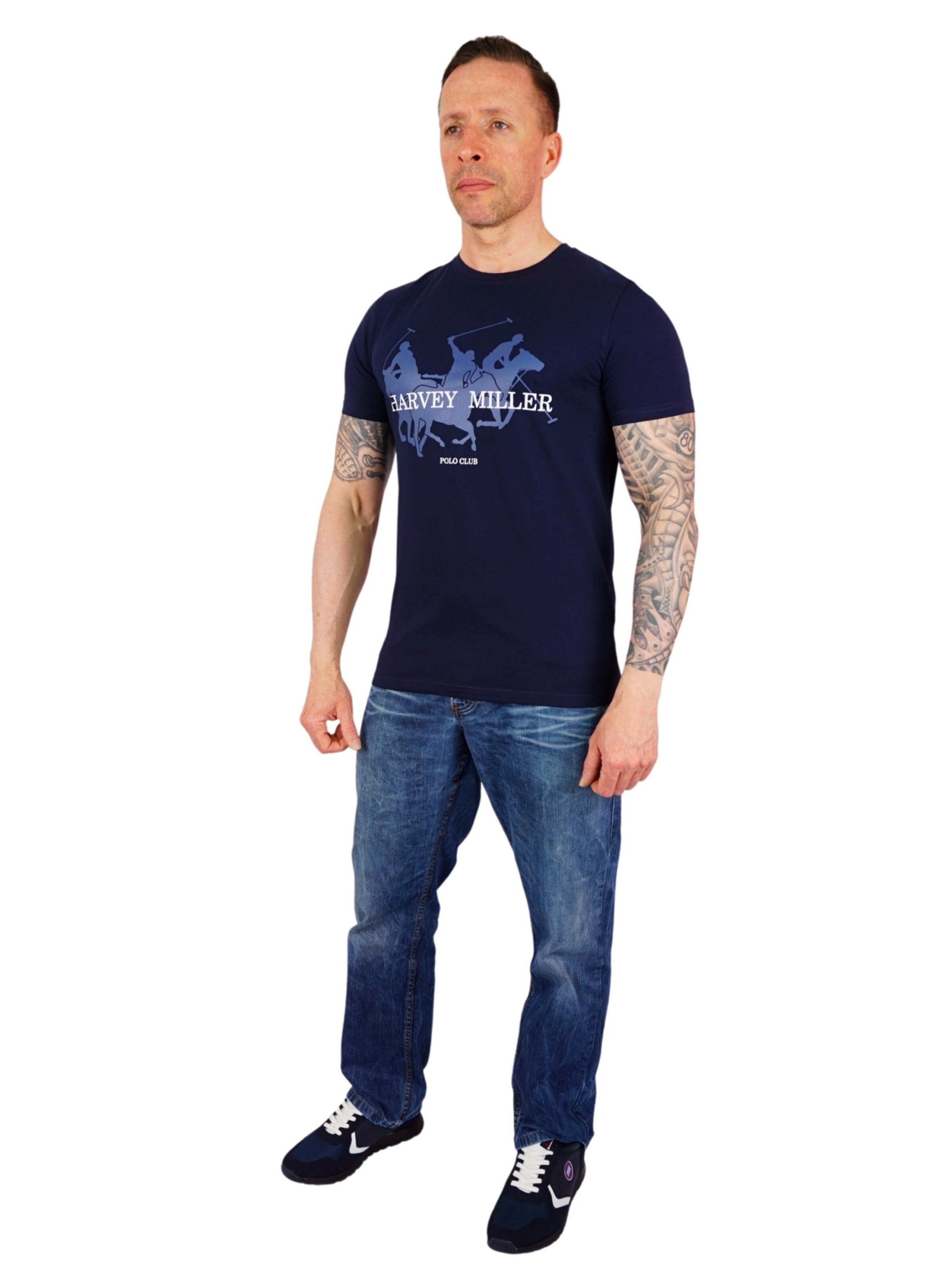 HARVEY MILLER Bluser & t-shirts i blå