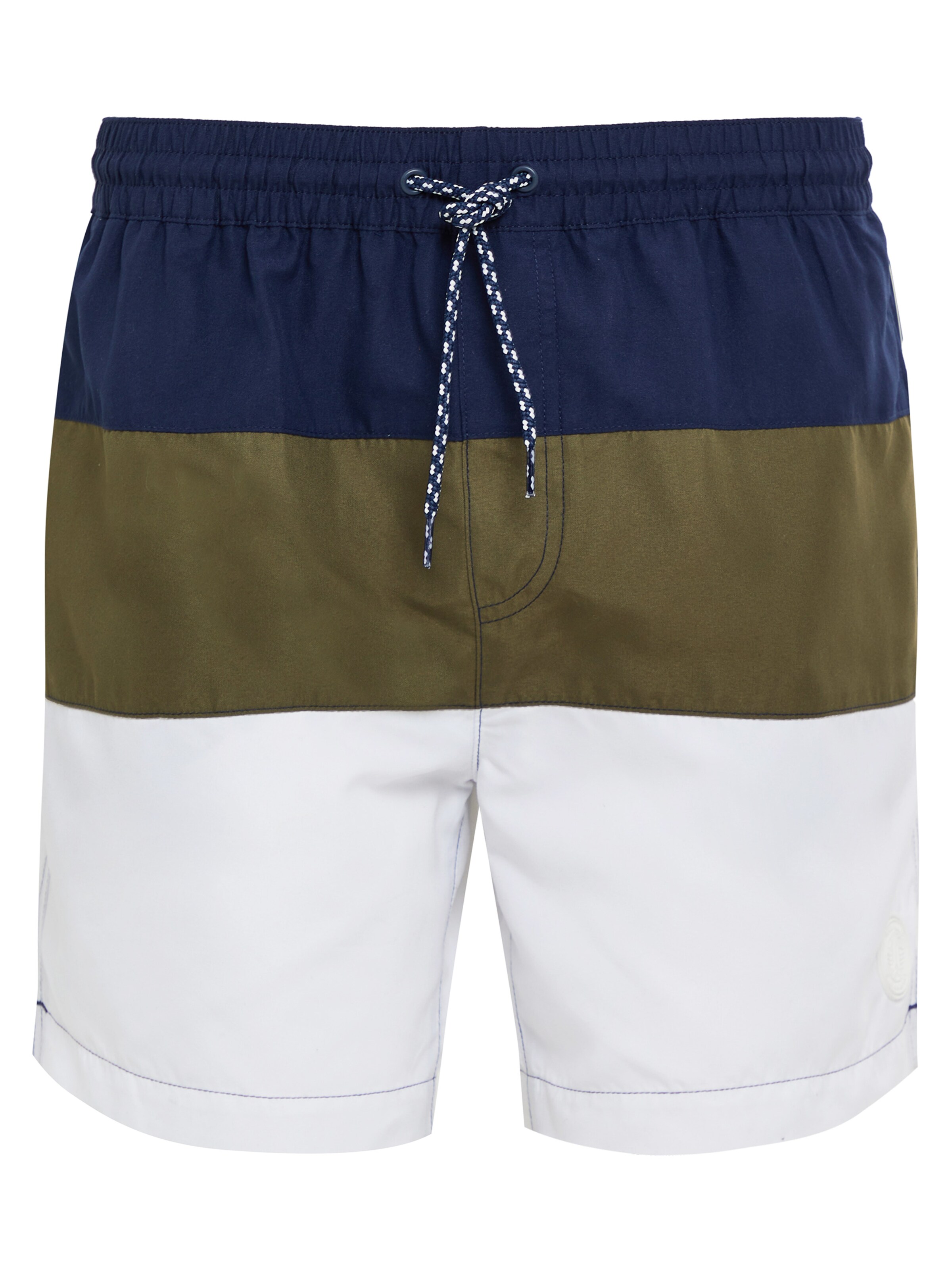 Threadbare Board Shorts 'Tudor' in Blue: front