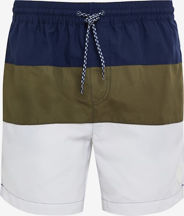 Threadbare Board Shorts 'Tudor' in Blue: front