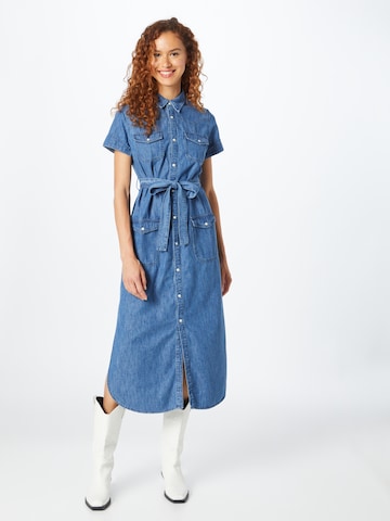 Robe-chemise 'MARCEL' Boyish en bleu