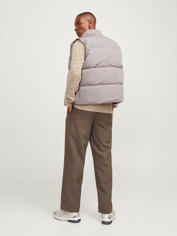 JACK & JONES Brezrokavnik 'JJEBradley' | bež barva