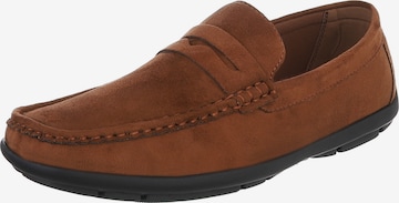 CoolWalk Moccasins in Brown: front