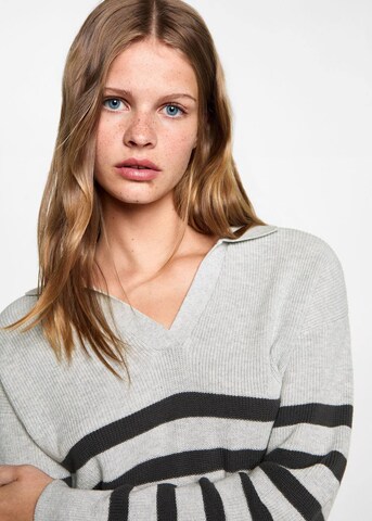 MANGO TEEN Pullover 'Nimes' in Grau