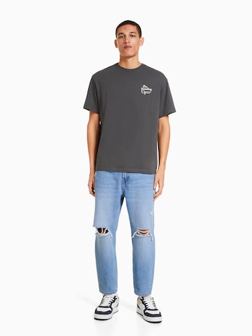 Loosefit Jeans de la Bershka pe albastru