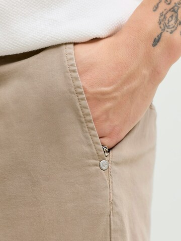 JACK & JONES Baggy Trousers 'Stollie' in Beige