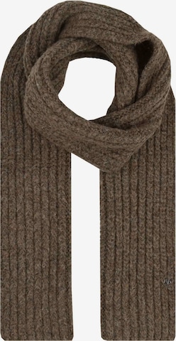 LOEVENICH Schal in Grün: Vorderseite