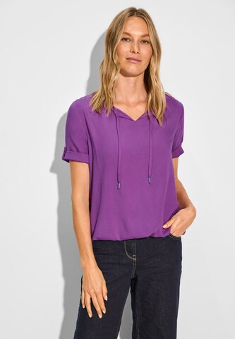 CECIL Blouse in Purple: front