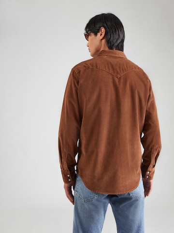 LEVI'S ® Средняя посадка Рубашка 'BARSTOW WESTERN' в Коричневый