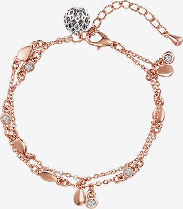 Bracelet Lulu & Jane en or : devant