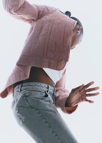 MANGO TEEN Jacke 'Idoia' in Pink