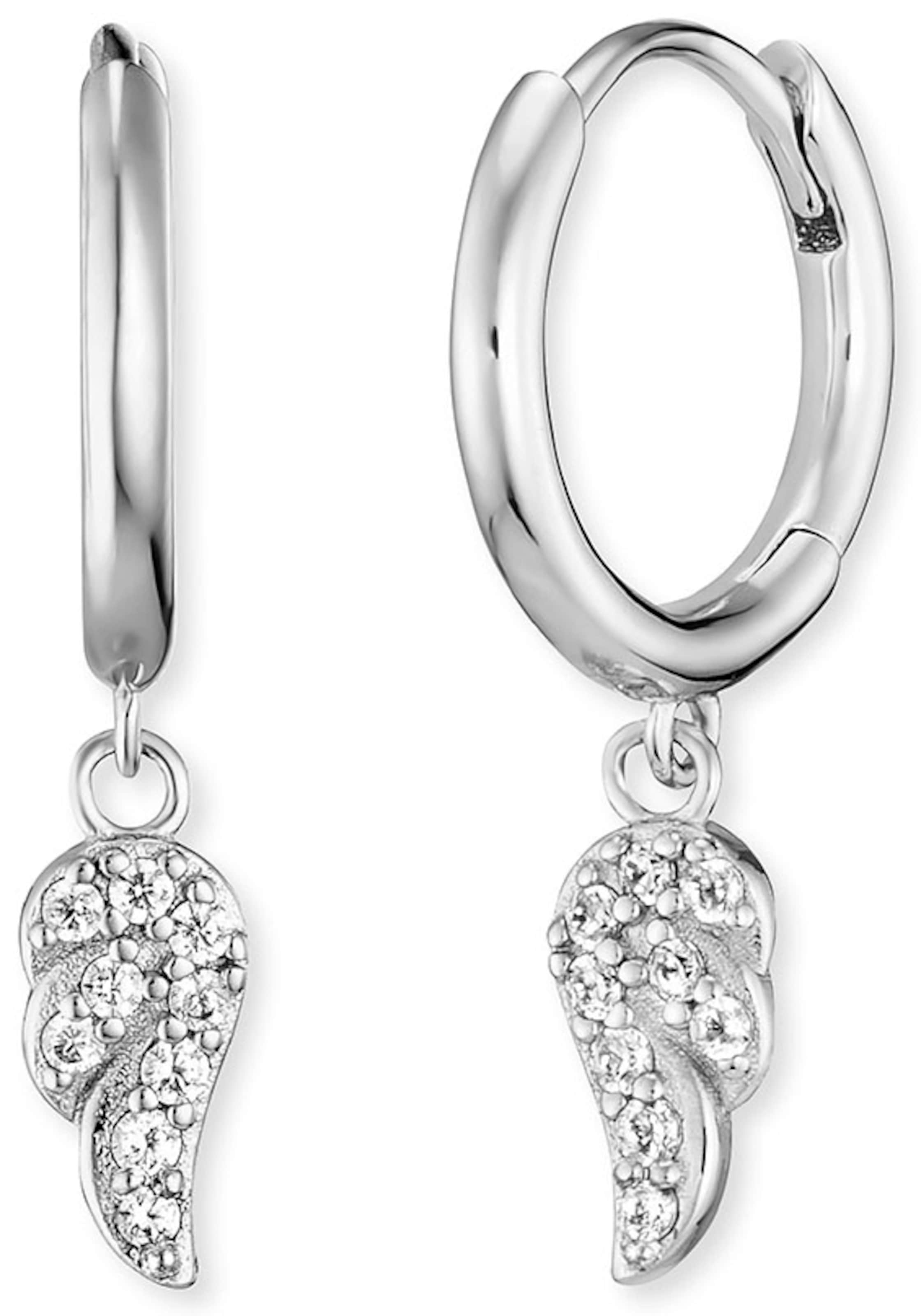Engelsrufer Earrings in Silver: front