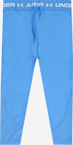 Skinny Pantaloni sport de la UNDER ARMOUR pe albastru