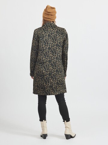 VILA Between-Seasons Coat in Brown