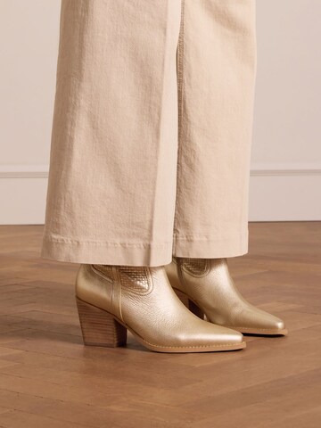 MANFIELD Cowboylaarzen 'Niedrige' in Goud