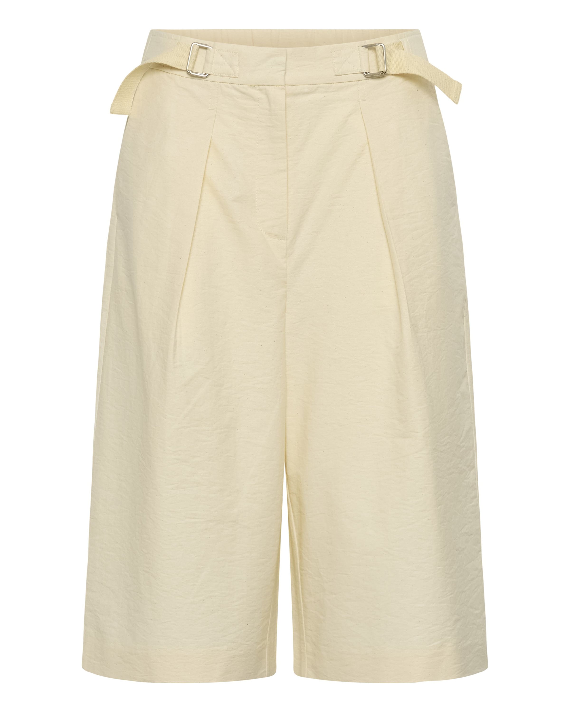 KAREN BY SIMONSEN Wide leg Trousers 'KBFalka' in Beige: front