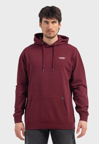 Oldskull Sweatshirt 'Basic Osk' in Red: front