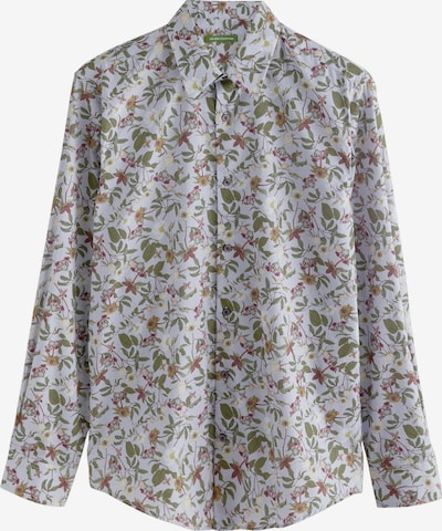 Next Košulja u tamno zelena / ljubičasta / sivkasto ljubičasta (mauve) / bijela, Pregled proizvoda