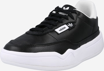 ADIDAS ORIGINALS - Sapatilhas baixas 'Her Court' em preto: frente