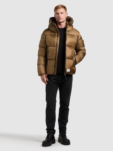 khujo Winterjacke 'Dane' in Braun