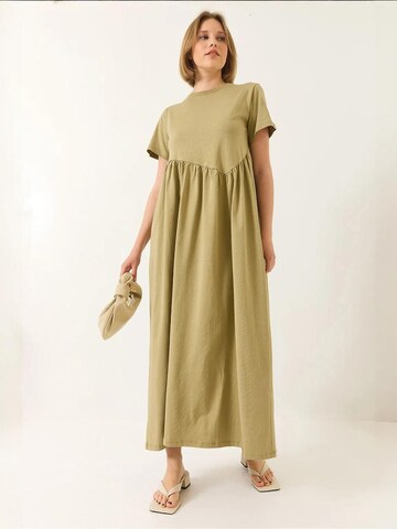 Bianco Lucci Jurk in Groen