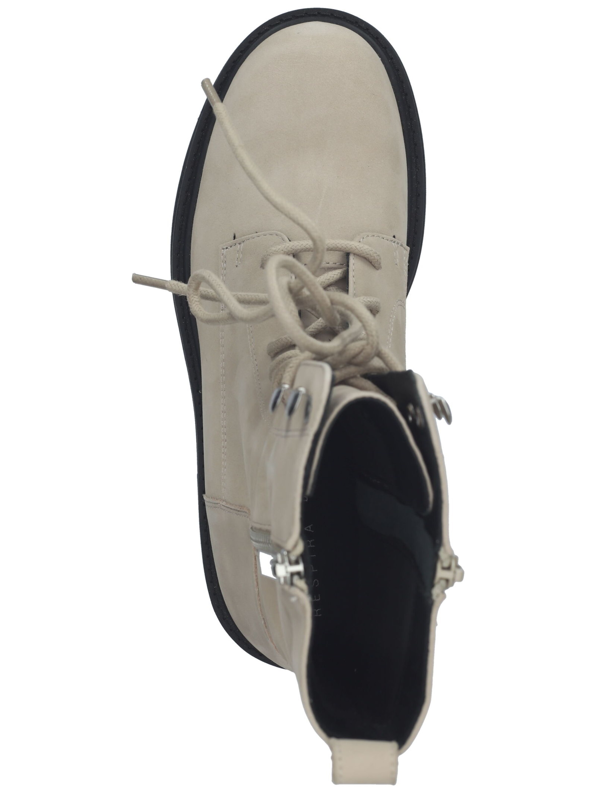 GEOX Schnürstiefelette in Beige