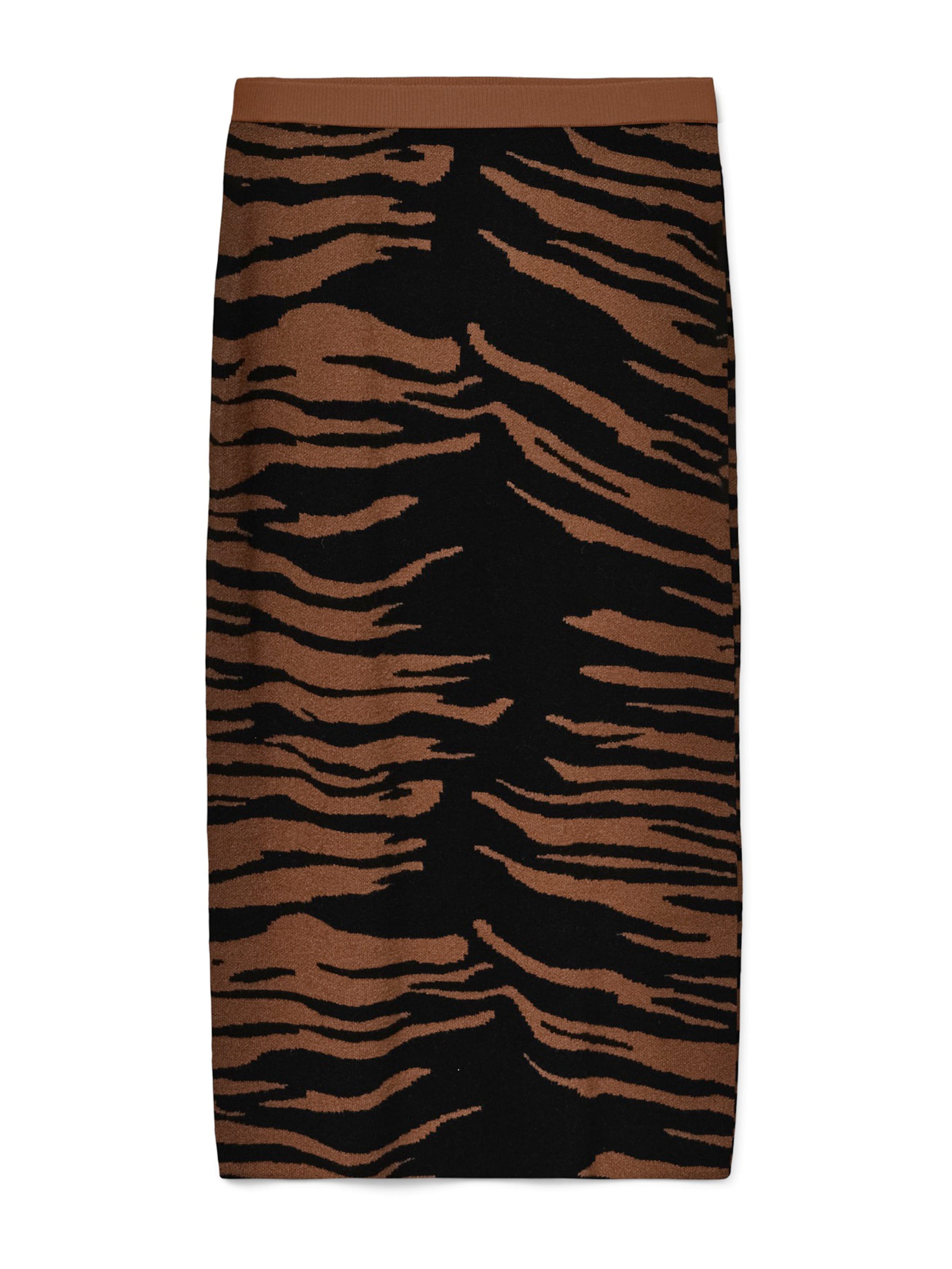 Gonna 'VMNANCY' di VERO MODA in marrone: frontale