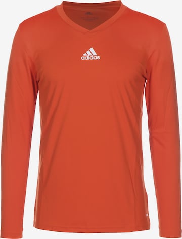 ADIDAS PERFORMANCE Performance Shirt 'Team Base' in Orange: front
