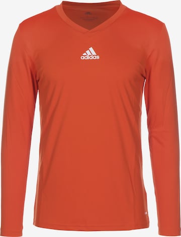 T-Shirt fonctionnel ADIDAS SPORTSWEAR en orange : devant