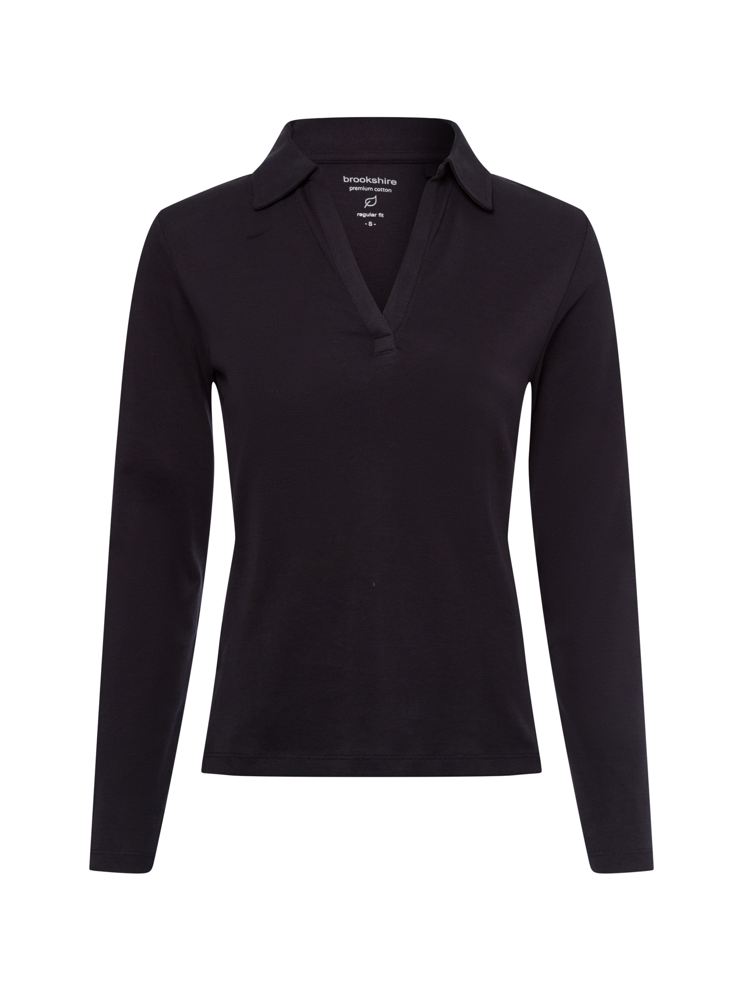 Brookshire Blouse in Black: front