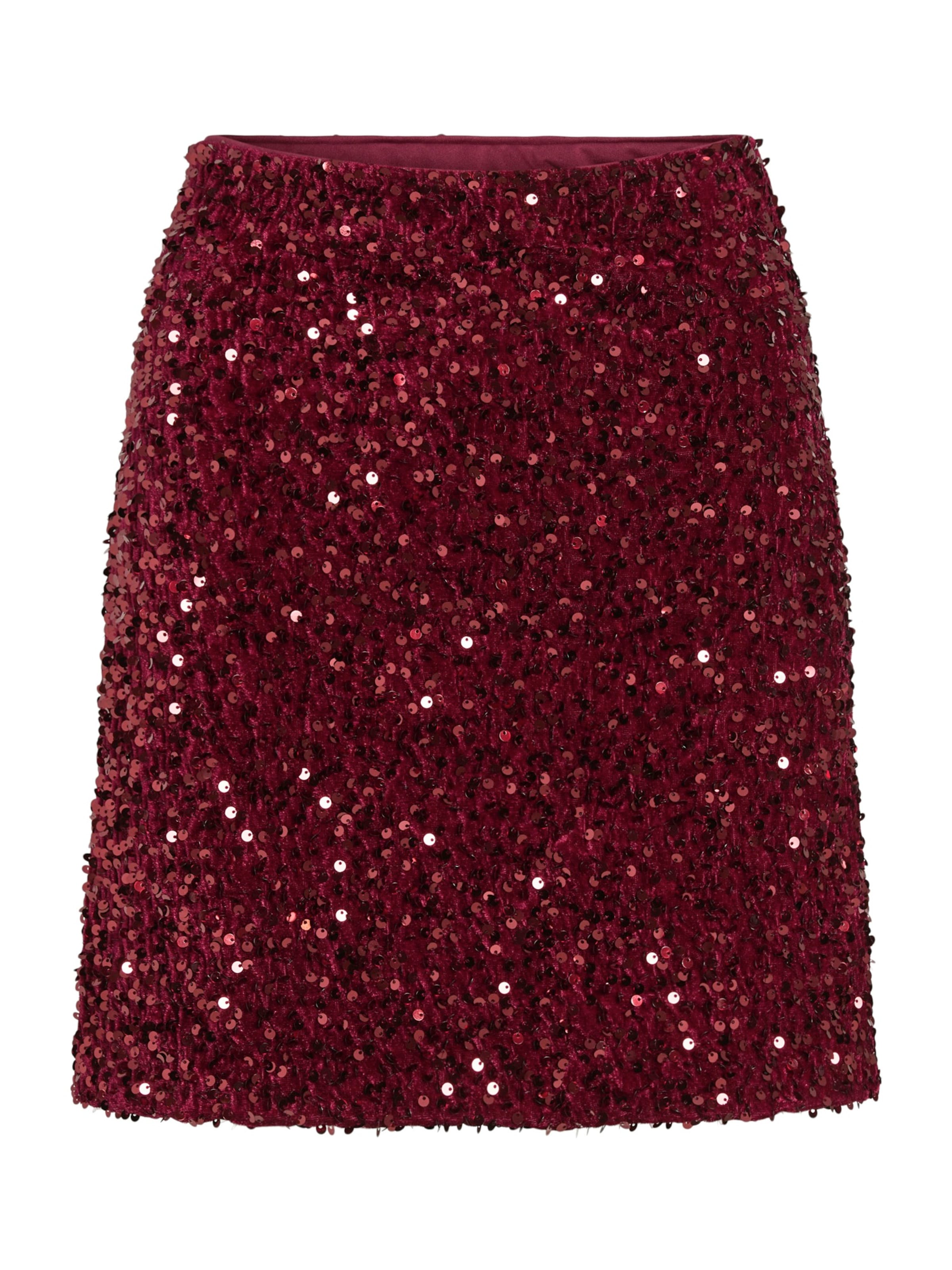 VILA Skirt 'VIBELIEVE' in Red: front