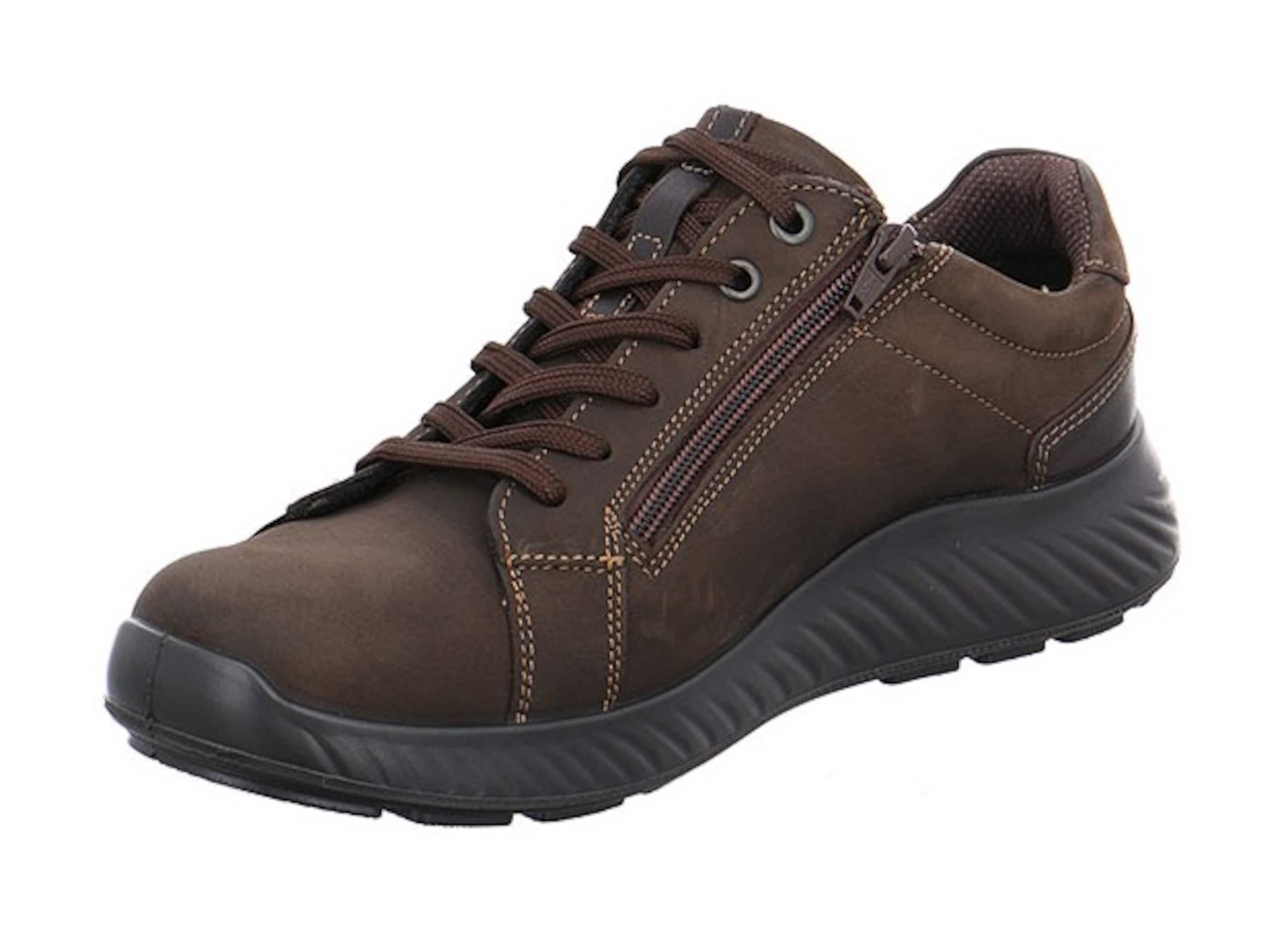 JOMOS Athletic Lace-Up Shoes in Brown: front
