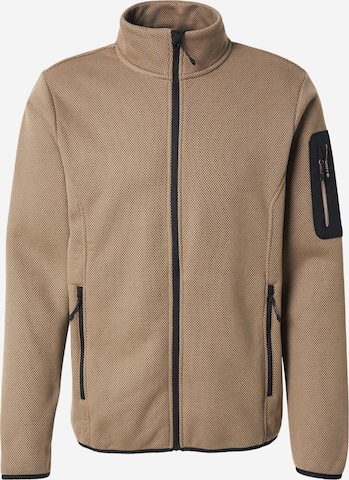 ICEPEAK Toiminnallinen fleecetakki 'Bredstedt' värissä beige: etupuoli