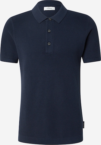 s.Oliver Pullover in Blau: Vorderseite