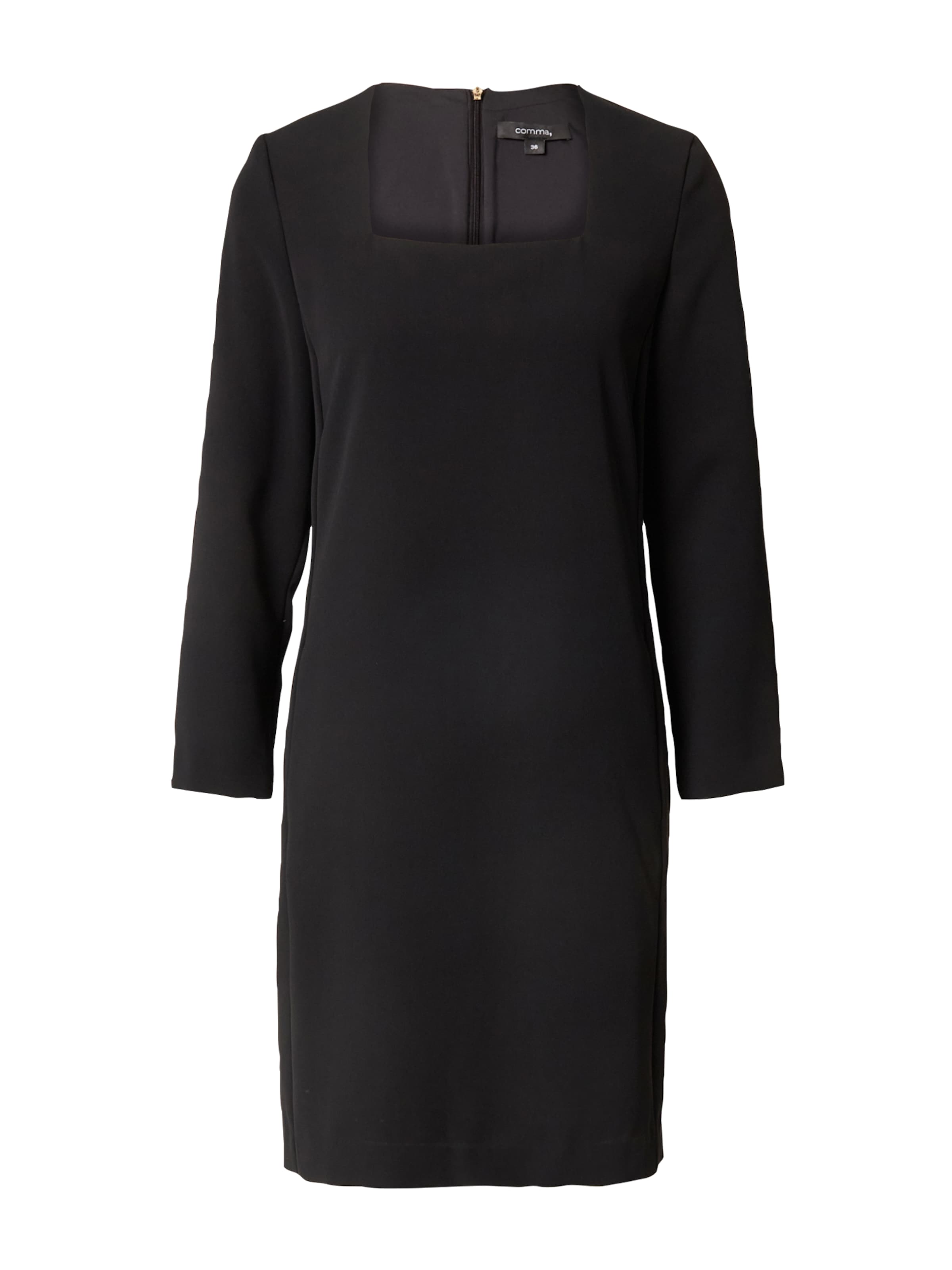 COMMA Dress in Black: front
