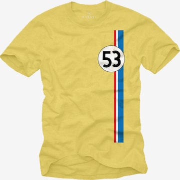 MAKAYA Shirt 'Herb-ie 53' in Yellow: front