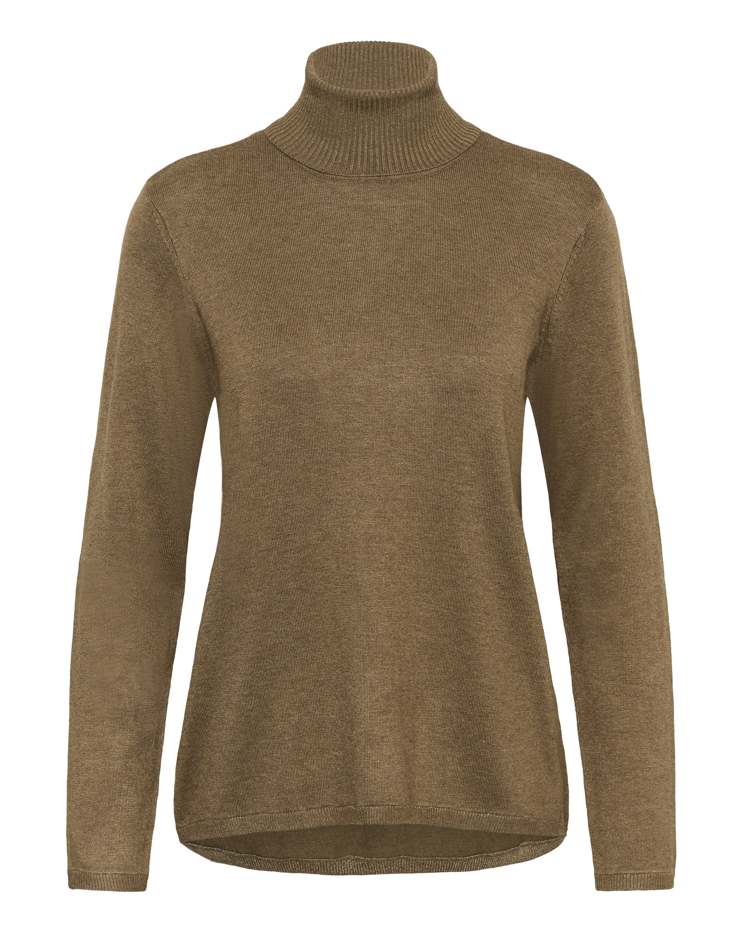 CULTURE Pull-over 'Annemarie' en beige chiné, Vue avec produit