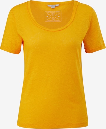 comma casual identity T-Shirt in Gelb: predná strana