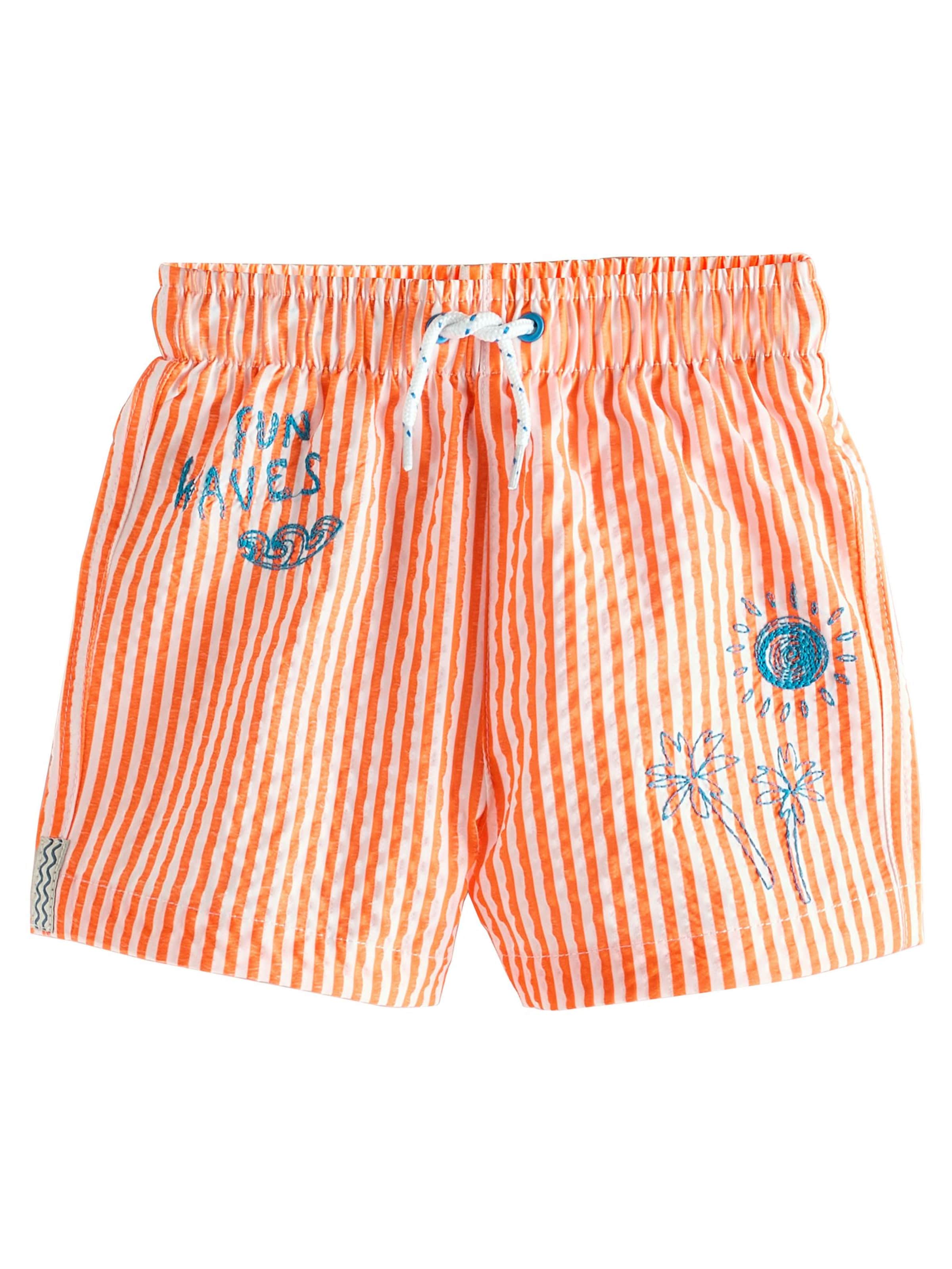 Next Плавательные шорты в Оранжевый: спереди
