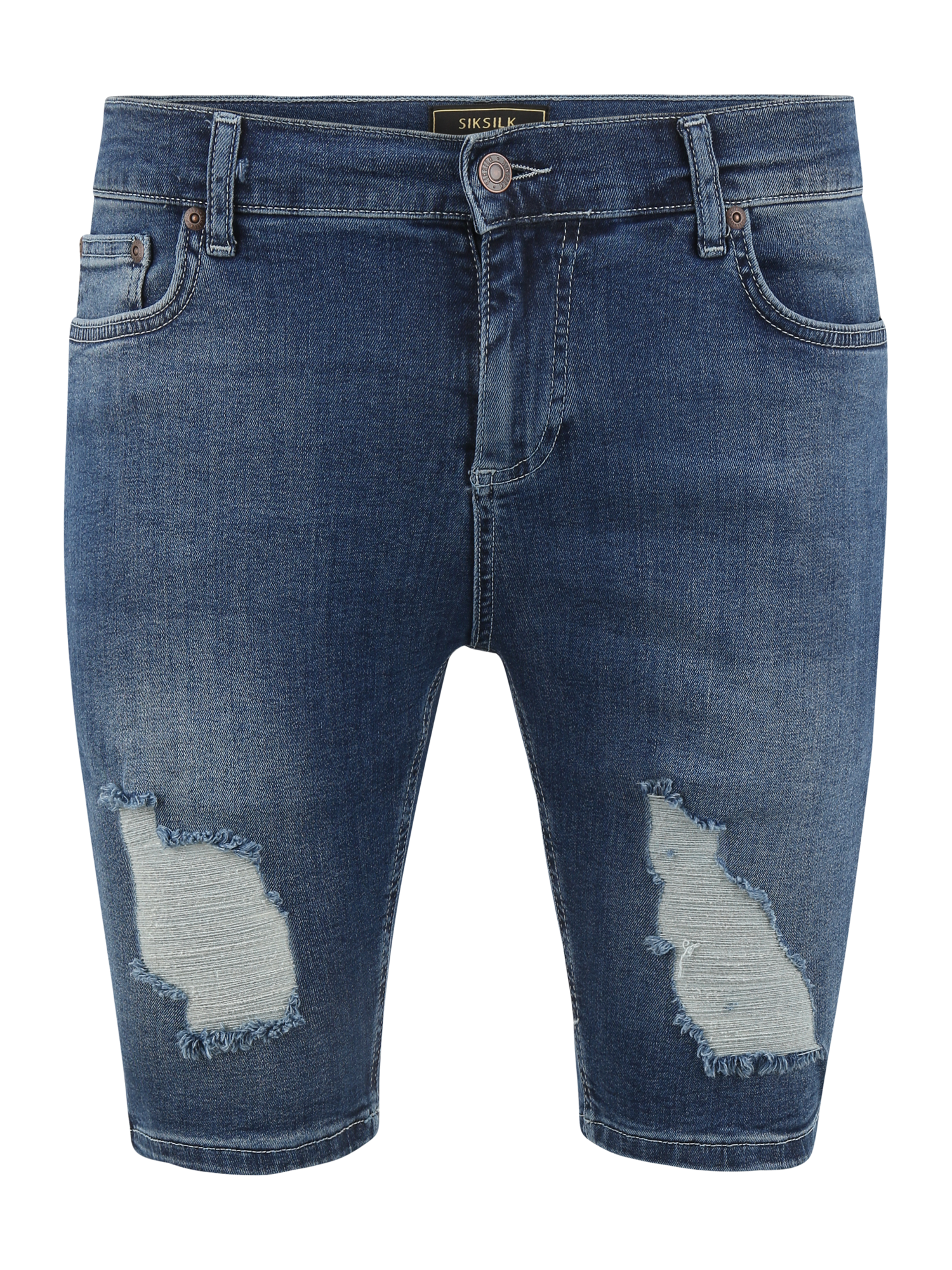 Uomo Pantaloni SikSilk Jeans in Blu Scuro 