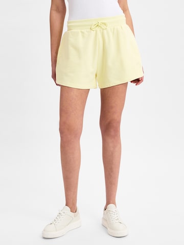 HUGO Loosefit Hose ' Norlina ' in Gelb: Vorderseite
