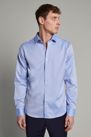 Matinique Regular fit Business shirt 'Trostol ' in Blue: front