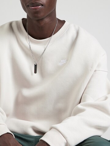 Felpa 'CLUB' di Nike Sportswear in bianco