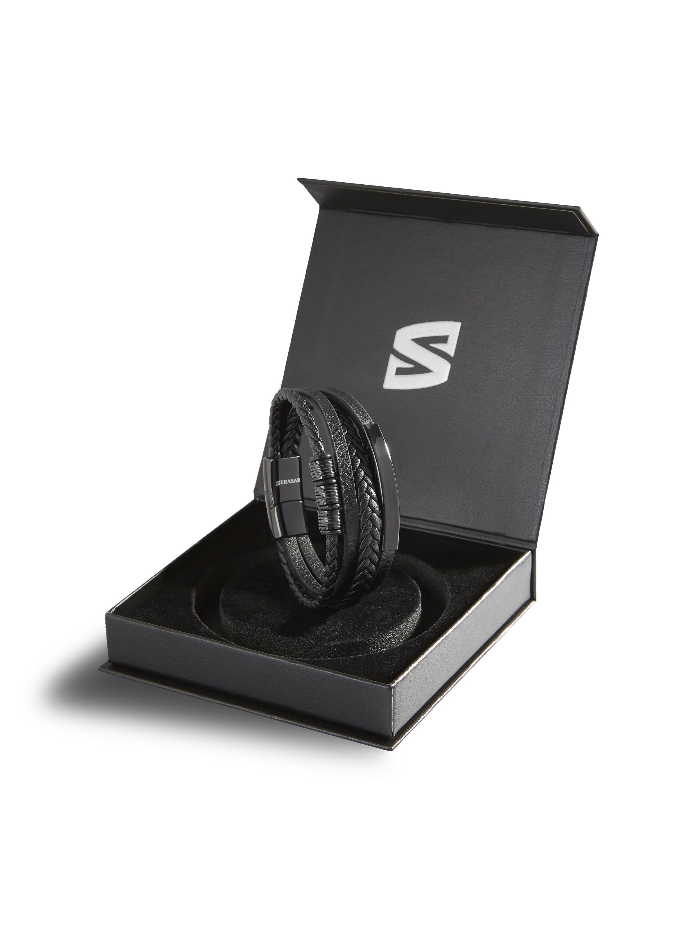 Bracelet 'Brave' SERASAR en noir