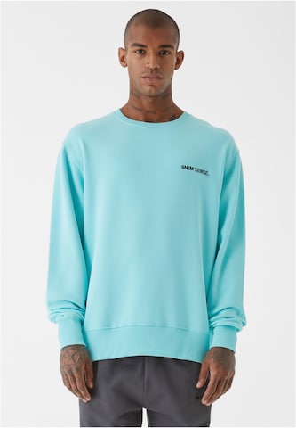9N1M SENSE Sweatshirt in Blau: Vorderseite
