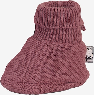 Chaussettes STERNTALER en rose : devant